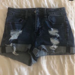 Jean shorts